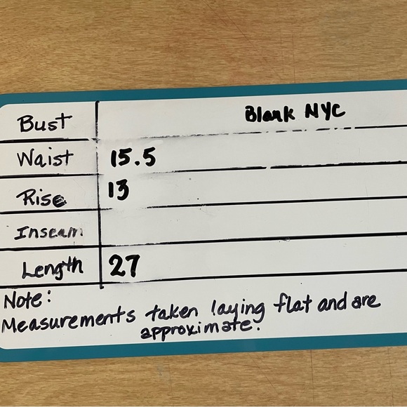 Blank NYC The Baxter Toned Down Ribcage Straight Leg Jeans Size 31 NWT Cotton - Picture 13 of 13